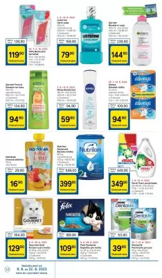 akční leták Tesco 9.8.2023-15.8.2023