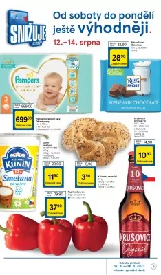 akční leták Tesco 9.8.2023-15.8.2023