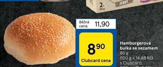 Bulka na hamburger