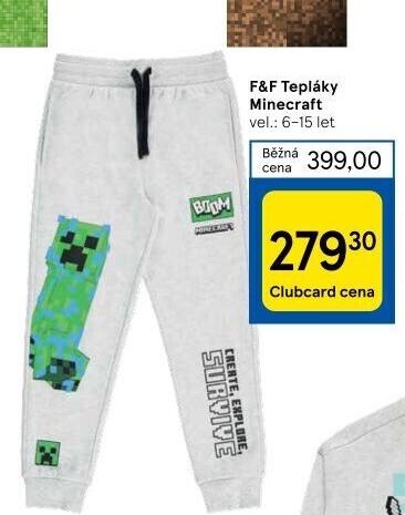Dětské tepláky F&amp