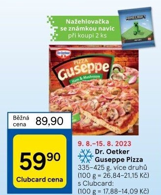 Pizza mražená Guseppe Dr. Oetker