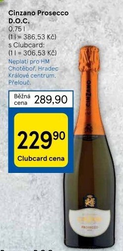 Prosecco DOC Cinzano