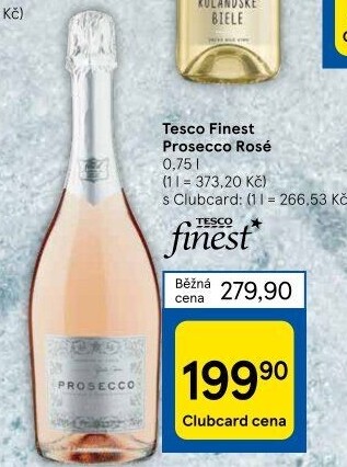 Prosecco Rose Tesco Finest