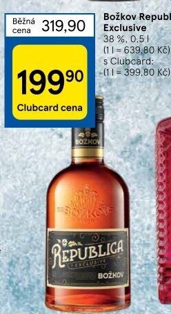 Rum Republica Exclusive Božkov