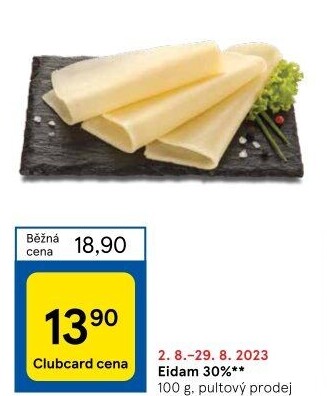 Sýr Eidam 30%