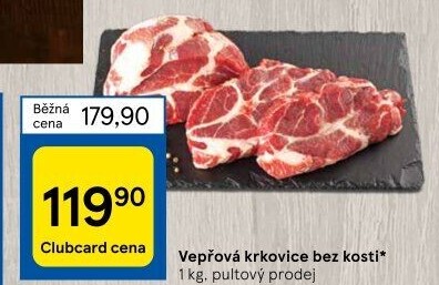 Vepřová krkovice bez kosti