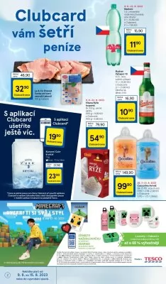 akční leták Tesco 9.8.2023-15.8.2023