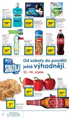akční leták Tesco 9.8.2023-15.8.2023