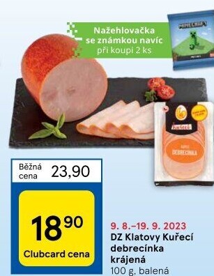 Kuřecí debrecínka DZ Klatovy
