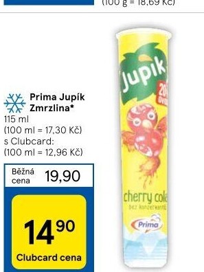 Nanuk Jupík v tubě Prima