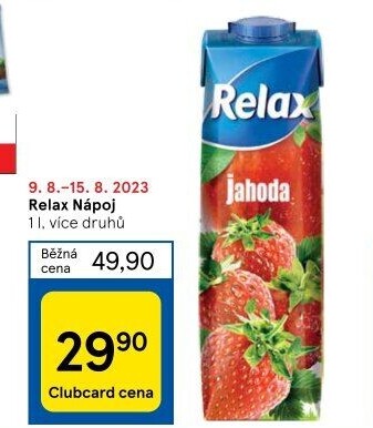 Nápoj ovocný Relax