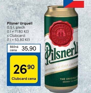 Pivo Pilsner Urquell