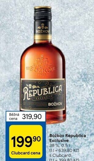 Rum Republica Exclusive Božkov