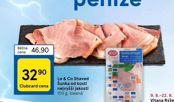 Šunka od kosti nejvyšší jakosti LE&amp