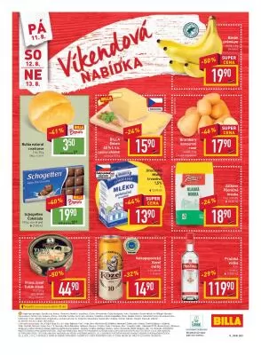 akční leták BILLA 9.8.2023-15.8.2023