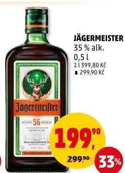 Bylinný likér Jägermeister