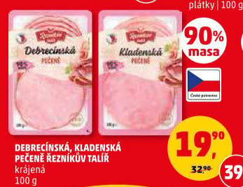 Debrecínská pečeně Řezníkův talíř