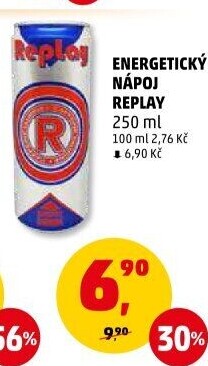 Energetický nápoj Replay