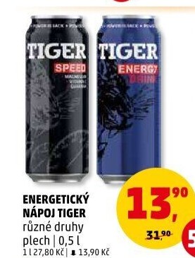 Energetický nápoj Tiger