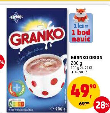 Instantní kakao Granko