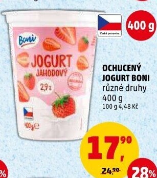 Jogurt ochucený Boni