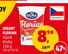Jogurt smetanový Florian Olma