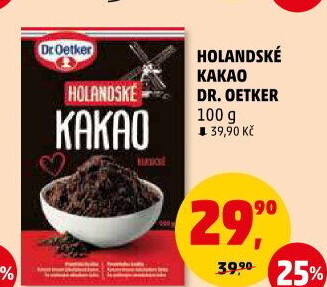 Kakao holandské Dr. Oetker