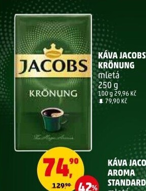 Mletá káva Jacobs Krönung