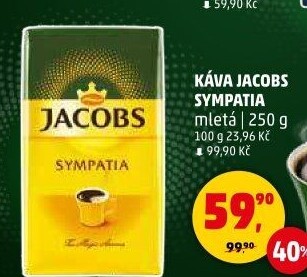 Mletá káva Jacobs Sympatia