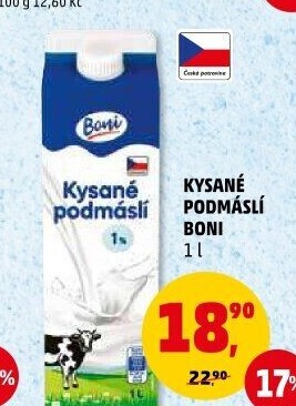Nápoj podmáslí kysané Boni