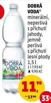 Ochucená voda Dobrá voda
