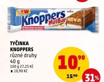 Oplatky Knoppers NutBar Storck
