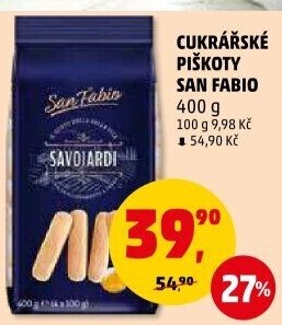 Piškoty cukrářské Savoiardi San Fabio