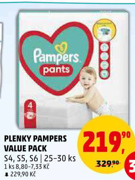 Pleny dětské Pampers Pants