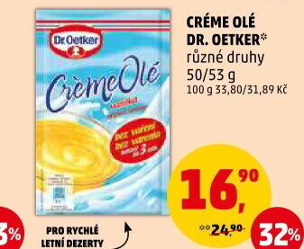 Pudink Créme Olé Dr. Oetker