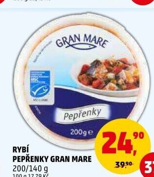 Rybí pepřenky Gran Mare