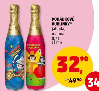 Sekt nealkoholický dětský Pohádkové bublinky