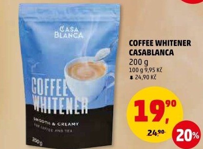 Smetana instantní do kávy Casablanca