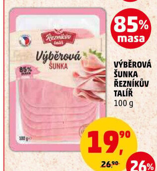 Šunka výběrová Řezníkův talíř