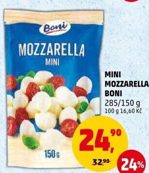 Sýr Mozzarella třešinky Boni
