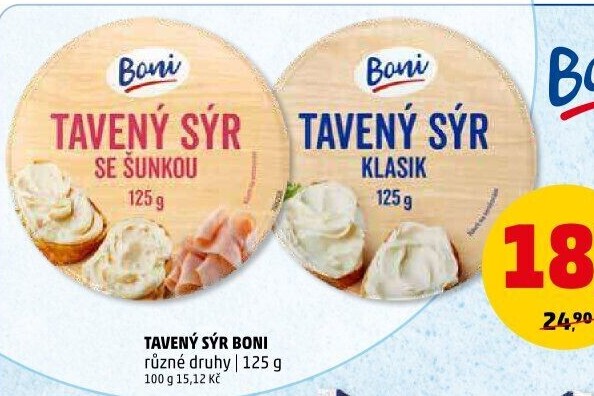 Sýr tavený Boni