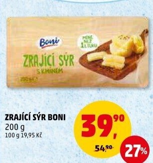 Sýr zrající s kmínem Boni