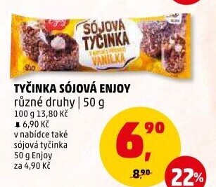 Tyčinka sojová Enjoy