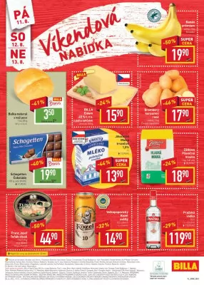 akční leták BILLA 9.8.2023-15.8.2023