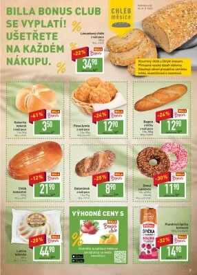 akční leták BILLA 9.8.2023-15.8.2023