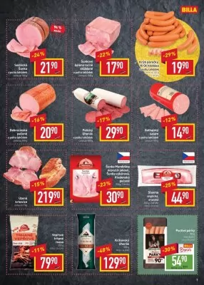 akční leták BILLA 9.8.2023-15.8.2023