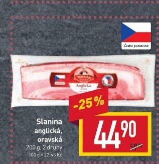 Anglická slanina Vocílka