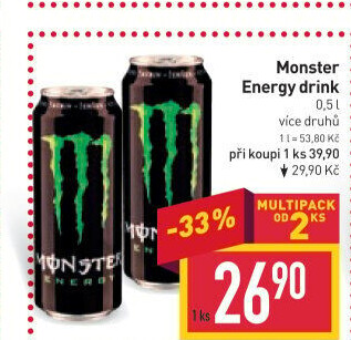 Energetický nápoj Monster Energy