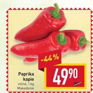 Paprika červená kapie