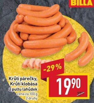 Párečky krůtí